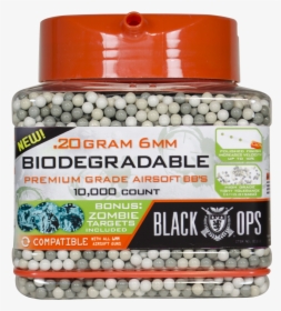 Black Ops Airsoft Ammo - .20 Gram Airsoft Bbs, HD Png Download, Free Download