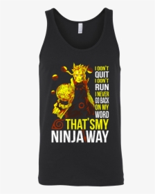 Naruto Uzumaki Ninjaway Unisex Tank Top T Shirt - Stand For Our Flag Shirt, HD Png Download, Free Download