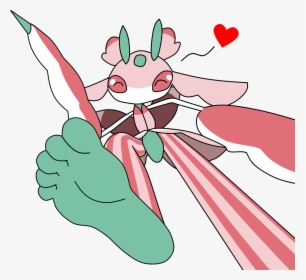 Lurantis Is Happy - Lurantis Feet, HD Png Download, Free Download