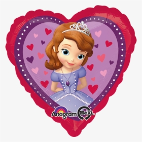 Sofia The First Foil Balloon, HD Png Download, Free Download