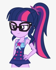 Swimsuit Sparkle By Sketchmcreations - Equestria Girls Twilight Sparkle Swimsuit, HD Png Download, Free Download