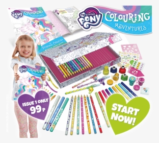My Little Pony Coloring Set, HD Png Download, Free Download