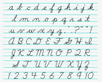 Word Rules In Cursive, HD Png Download, Free Download