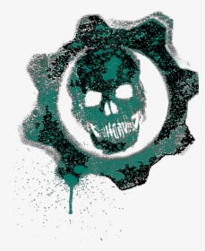 I Made A Pretty Crimson Omen - Gears Of War Logo Png, Transparent Png, Free Download