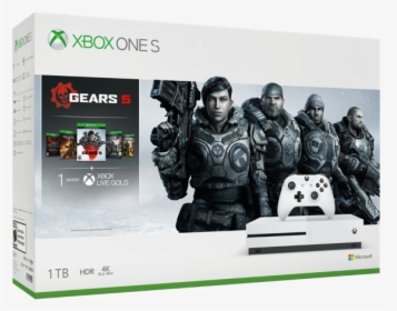 Xbox One S Gears 5 Bundle, HD Png Download, Free Download