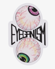Image Of Eyeball Logo Sticker - Circle, HD Png Download, Free Download