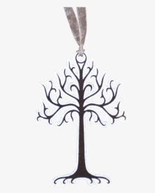 Tree Of Gondor Ornament Set - White Tree Of Gondor Png, Transparent Png, Free Download