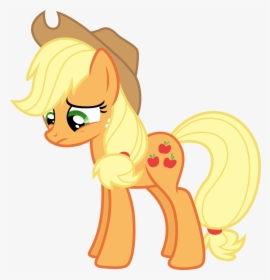 Applejack Is Sad By Fureox-d6jzqym - My Little Pony Applejack Sad, HD Png Download, Free Download