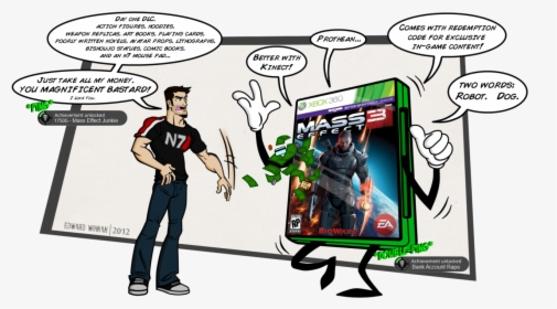 Mass Effect 3 Box Art, HD Png Download, Free Download