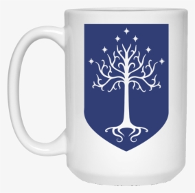 Lotr Inspired Design Coffee Mug - Arbol Blanco De Gondor, HD Png Download, Free Download