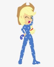 Clipart Hat Pajama - My Little Pony Applejack Pajama, HD Png Download, Free Download