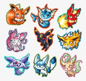 Eeveelutions Png, Transparent Png, Free Download