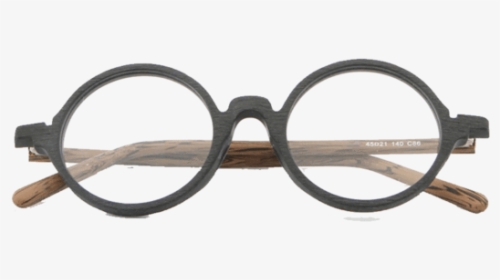 Round Wooden Glasses, HD Png Download, Free Download