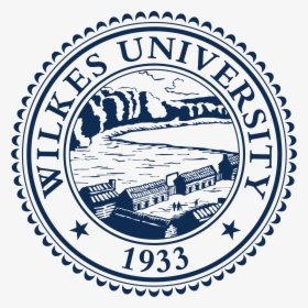 Wilkes University Seal Blue - Wilkes College Png, Transparent Png, Free Download