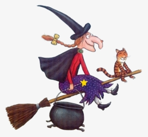 Clip Art De Quarto Na Vassoura - Witch From Room On The Broom, HD Png Download, Free Download