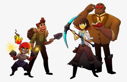 Characters - Pc Fossil Hunters Png, Transparent Png, Free Download