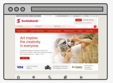 Scotiabank Website, HD Png Download, Free Download