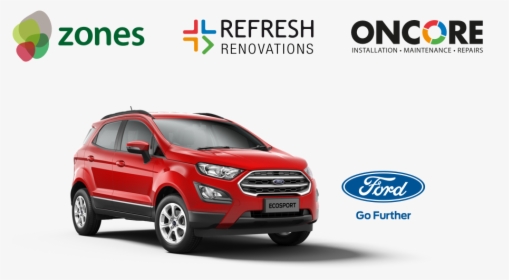 Ford Ecosport 2020 Red Colour, HD Png Download, Free Download
