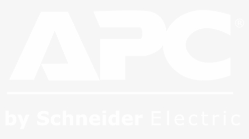 Apc By Schneider White Logo, HD Png Download, Free Download
