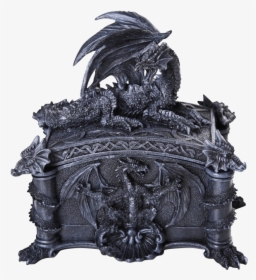 Dragon Trinket Box - Statue, HD Png Download, Free Download