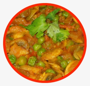 Indian Mushroom And Peas, HD Png Download, Free Download