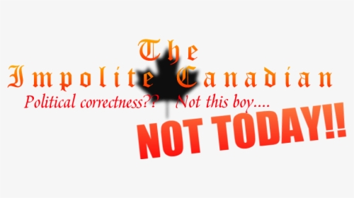The Impolite Canadian - Graphic Design, HD Png Download, Free Download