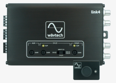 Link4 Top W Remote To Scale, 1 2 - Wavtech Bass Restore, HD Png Download, Free Download