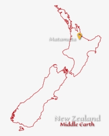 Matamata Map - Lord Of The Rings Sites South Island, HD Png Download, Free Download