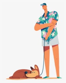 Year Of The Dog Walker - Illustration, HD Png Download, Free Download