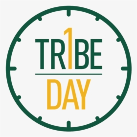 Onetribeoneday Clock Logo White Rgb - Clock, HD Png Download, Free Download