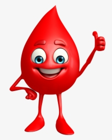 Need Help With Leukemia Treatment Funding - Cartoon Blood Drop Png, Transparent Png, Free Download