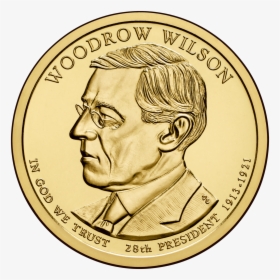 Woodrow Wilson Presidential Coin, HD Png Download, Free Download