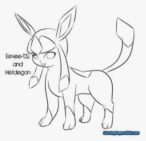 Pokemon Eevee Evolutions Coloring Pages - Pokemon Drawings Eevee Evoulutions, HD Png Download, Free Download