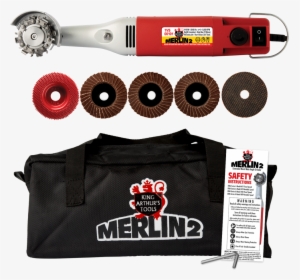 King Arthur"s Tools 10005 Merlin 2 Mini Grinder Carving - King Arthur Merlin 2 Disks, HD Png Download, Free Download