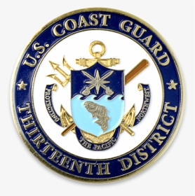 Coast Guard Challenge Coin - Coast Guard Pacific Area, HD Png Download, Free Download