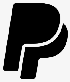 Paypal - Paypal Black And White Logo Transparent, HD Png Download, Free Download