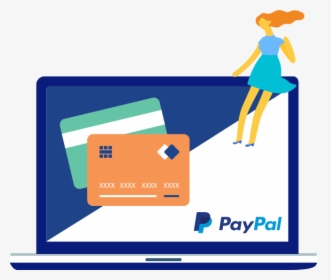 Paypal Shopping Cart - Cartoon, HD Png Download, Free Download