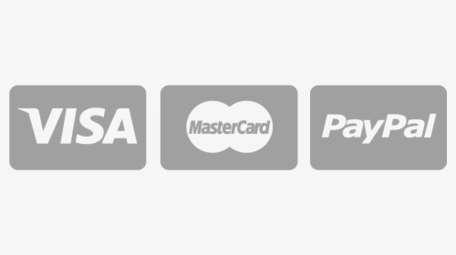 Paypal - Visa Mastercard Paypal Logo Png, Transparent Png, Free Download