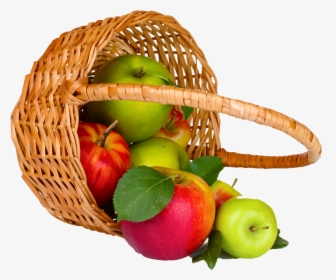 Basket Of Apple Png Royalty-free Image - Apple Basket Png, Transparent Png, Free Download