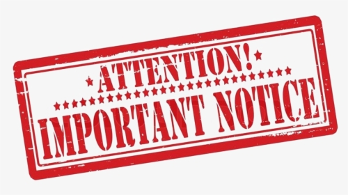 Notice Png Photo - Important Attention Png, Transparent Png, Free Download