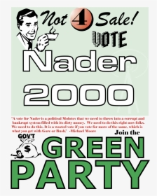 Nader 2000 Logo Png Transparent - Poster, Png Download, Free Download