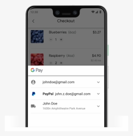 The Expanded Paypal And Google Pay Partnership Comes - Google Pay Paypal, HD Png Download, Free Download