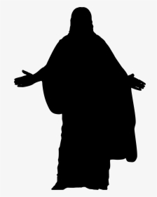 Jesus Silhouette Png - Illustration, Transparent Png, Free Download