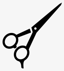 Svg Icon Free Download - Hairdresser Scissors Clipart, HD Png Download, Free Download