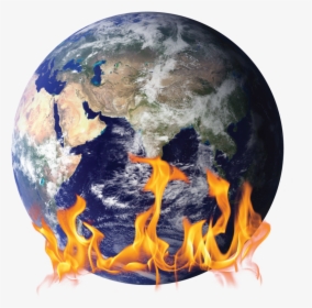 Transparent Earth On Fire Png - Earth With No Background, Png Download, Free Download