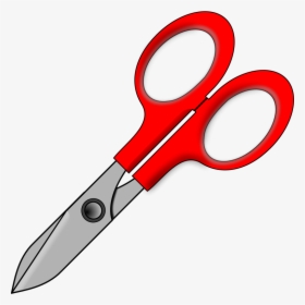 Pair Of Red Scissors Svg Clip Arts - Scissors Clipart, HD Png Download, Free Download
