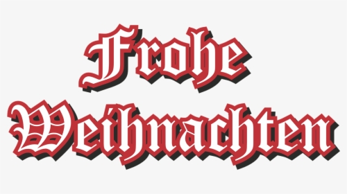 Merry Christmas, Font, Christmas Eve, Christmas - Frohe Weihnachten Png, Transparent Png, Free Download