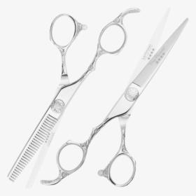 Picture Of The Flower Lefty Scissor Set - Scissors, HD Png Download, Free Download