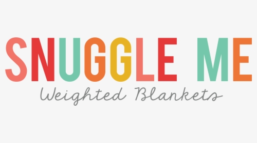 Snuggle Me Weighted Blankets - Graphic Design, HD Png Download, Free Download