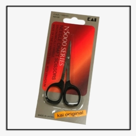 Kai N5100 4-inch Needle Craft Scissors - Scissors, HD Png Download, Free Download